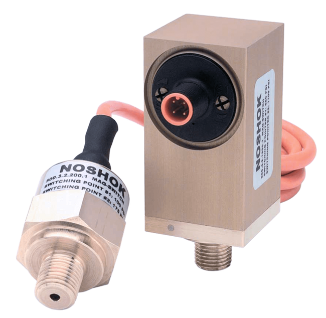 Noshok Electrical Magnetic Pressure Switch, 500 Series